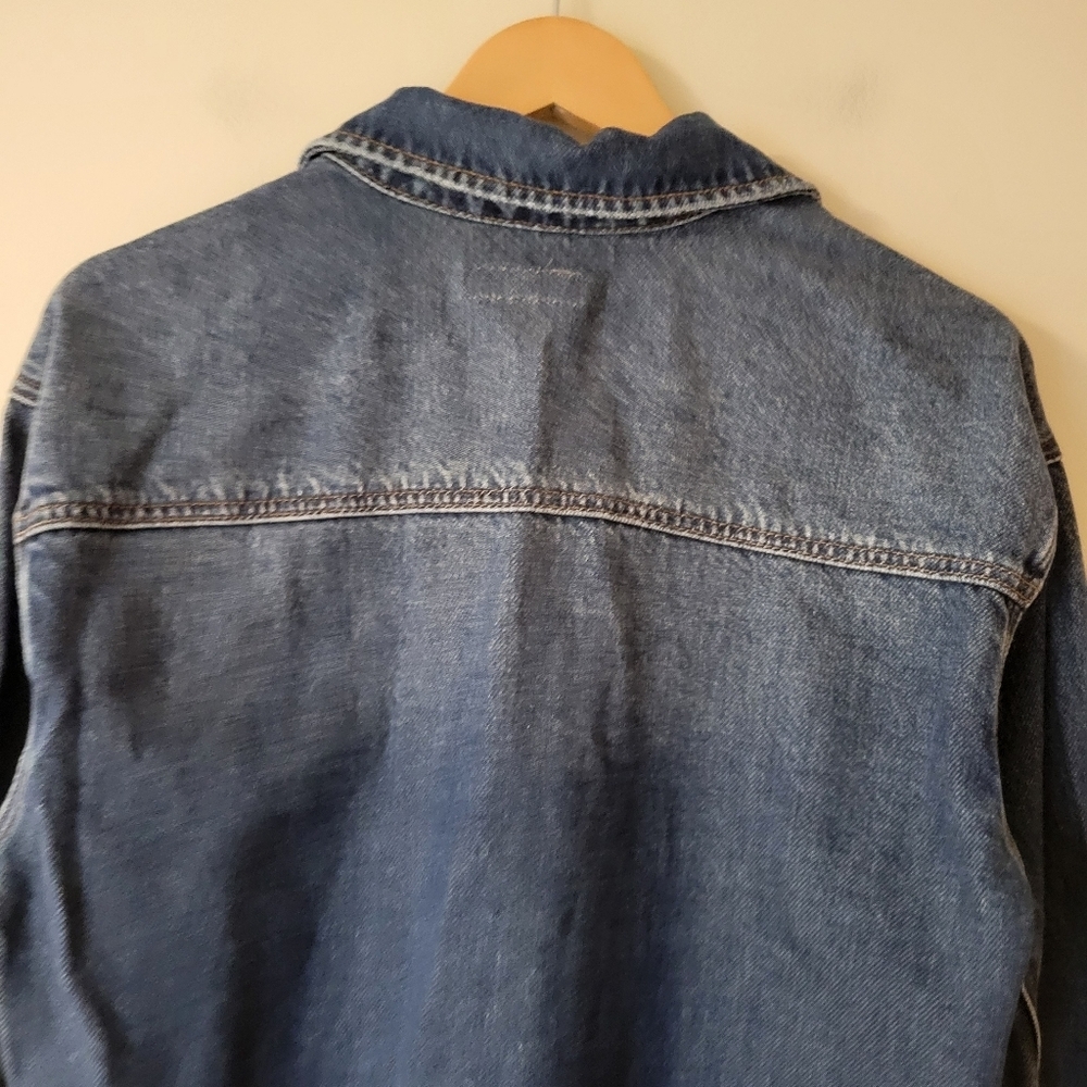 NWT Kut from the Kloth Women's Lana Cropped Cut Off Jean Denim Jacket Size Large - Picture 5 of 9